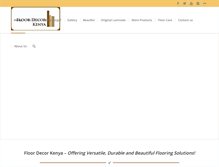 Tablet Screenshot of floordecorkenya.com